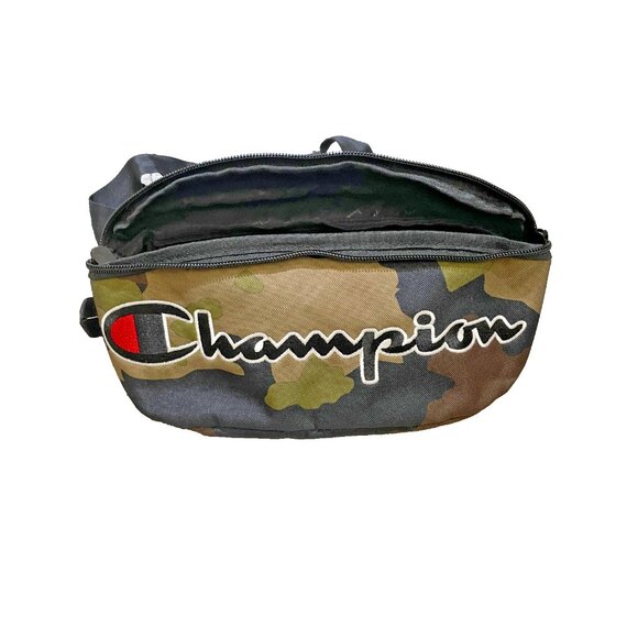 New Champion Sport Designer Fanny Pack Adjustable Waist Travel Shoulder Bag Camo - Picture 1 of 4
